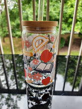 Load image into Gallery viewer, Glass Can Cups w/ lid & glass straw (PART 1)