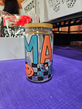 Load image into Gallery viewer, Glass Can Cups w/ lid & glass straw (PART 1)