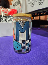 Load image into Gallery viewer, Glass Can Cups w/ lid & glass straw (PART 1)