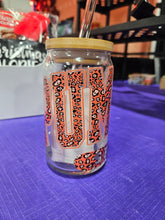 Load image into Gallery viewer, Glass Can Cups w/ lid & glass straw (PART 1)