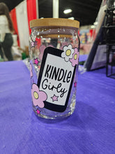 Load image into Gallery viewer, Glass Can Cups w/ lid & glass straw (PART 1)