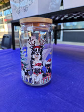 Load image into Gallery viewer, Glass Can Cups w/ Glass Straw & Lid (PART 2)