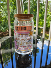 Load image into Gallery viewer, Glass Can Cups w/ lid & glass straw (PART 1)