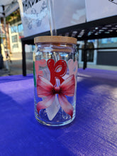 Load image into Gallery viewer, Glass Can Cups w/ lid & glass straw (PART 1)
