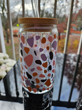 Load image into Gallery viewer, Glass Can Cups w/ lid & glass straw (PART 1)