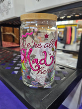Load image into Gallery viewer, Glass Can Cups w/ lid & glass straw (PART 1)