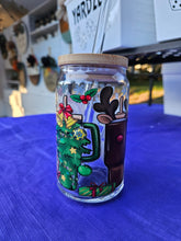 Load image into Gallery viewer, Glass Can Cups w/ lid & glass straw (PART 1)