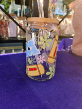 Load image into Gallery viewer, Glass Can Cups w/ Glass Straw & Lid (PART 2)