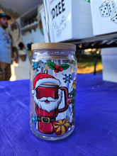 Load image into Gallery viewer, Glass Can Cups w/ lid & glass straw (PART 1)