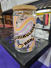 Load image into Gallery viewer, Glass Can Cups w/ lid & glass straw (PART 1)