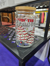 Load image into Gallery viewer, Glass Can Cups w/ lid & glass straw (PART 1)