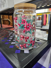 Load image into Gallery viewer, Glass Can Cups w/ lid & glass straw (PART 1)