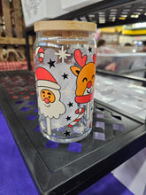 Load image into Gallery viewer, Glass Can Cups w/ lid & glass straw (PART 1)