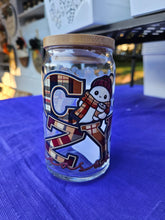 Load image into Gallery viewer, Glass Can Cups w/ lid & glass straw (PART 1)