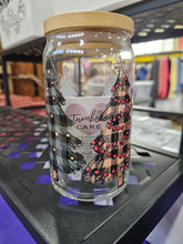 Load image into Gallery viewer, Glass Can Cups w/ lid & glass straw (PART 1)