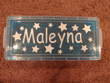 Load image into Gallery viewer, Large Clear Top Pencil Cases