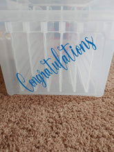 Load image into Gallery viewer, Greeting Card Box Container