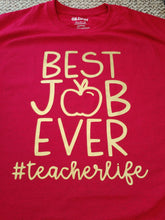 Load image into Gallery viewer, Teacher Themed T-Shirts