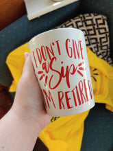 Load image into Gallery viewer, Retirement Mug/Wine Tumbler
