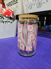 Load image into Gallery viewer, Glass Can Cups w/ lid &amp; glass straw (PART 1)
