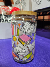 Load image into Gallery viewer, Glass Can Cups w/ Glass Straw &amp; Lid (PART 2)
