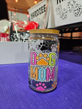 Load image into Gallery viewer, Glass Can Cups w/ Glass Straw &amp; Lid (PART 2)
