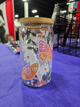 Load image into Gallery viewer, Glass Can Cups w/ Glass Straw &amp; Lid (PART 2)
