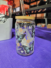 Load image into Gallery viewer, Glass Can Cups w/ Glass Straw &amp; Lid (PART 2)
