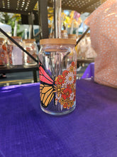 Load image into Gallery viewer, Glass Can Cups w/ Glass Straw &amp; Lid (PART 2)
