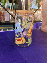 Load image into Gallery viewer, Glass Can Cups w/ Glass Straw &amp; Lid (PART 2)
