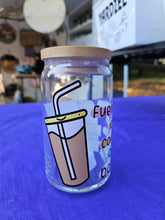 Load image into Gallery viewer, Glass Can Cups w/ Glass Straw &amp; Lid (PART 2)
