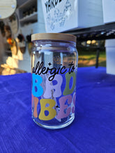 Load image into Gallery viewer, Glass Can Cups w/ Glass Straw &amp; Lid (PART 2)
