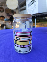 Load image into Gallery viewer, Glass Can Cups w/ Glass Straw &amp; Lid (PART 2)
