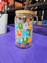 Load image into Gallery viewer, Glass Can Cups w/ Glass Straw &amp; Lid (PART 2)
