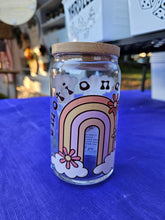 Load image into Gallery viewer, Glass Can Cups w/ Glass Straw &amp; Lid (PART 2)
