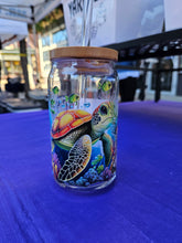 Load image into Gallery viewer, Glass Can Cups w/ Glass Straw &amp; Lid (PART 2)
