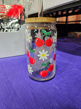Load image into Gallery viewer, Glass Can Cups w/ Glass Straw &amp; Lid (PART 2)
