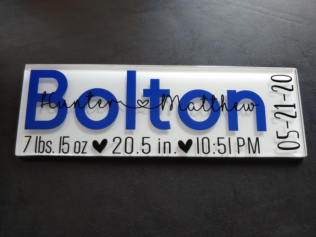 Personalized Glass Tiles with Stand