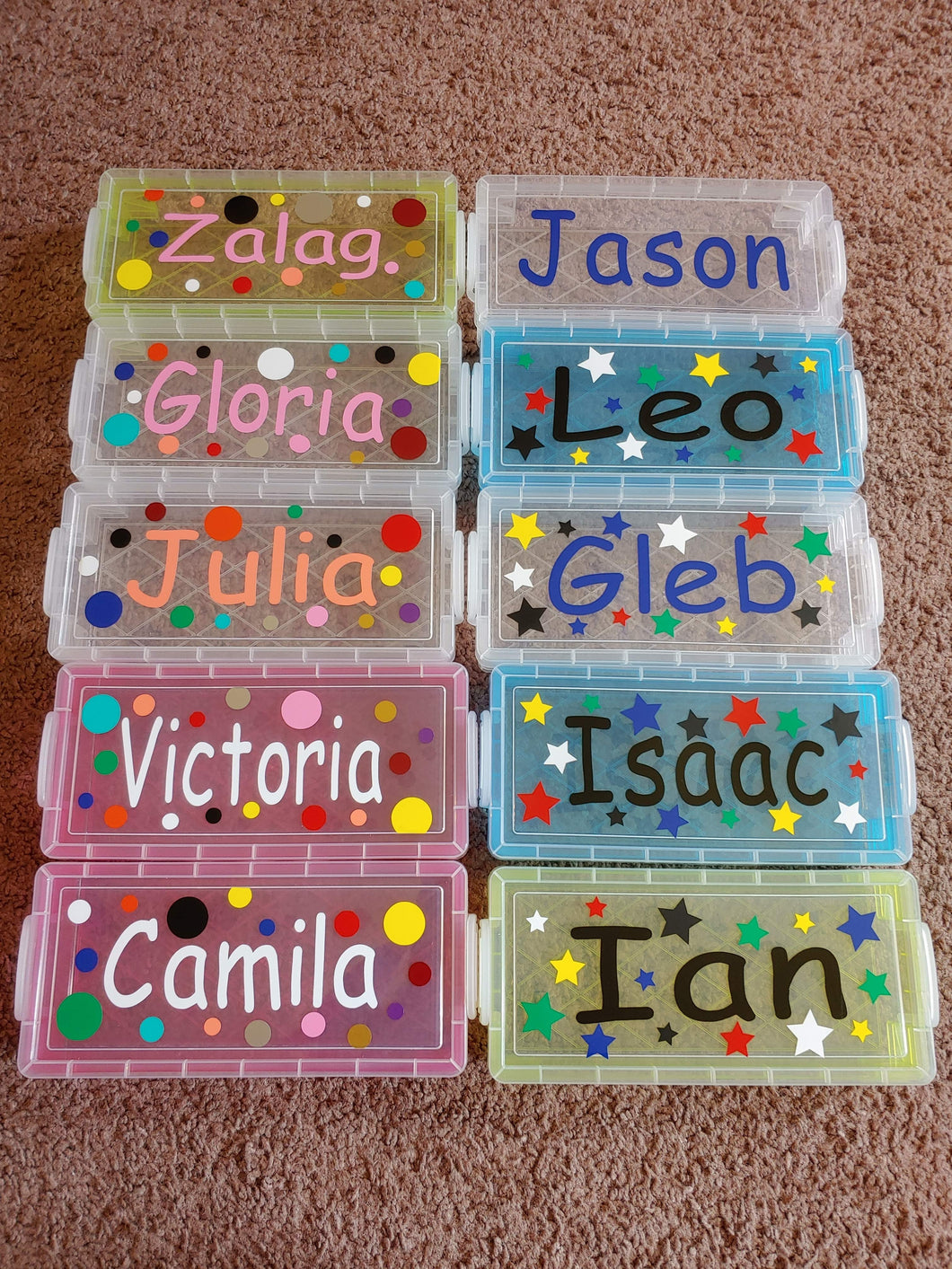 Clear Top Pencil Cases