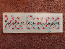 Load image into Gallery viewer, Personalized Glass Tiles with Stand
