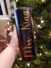 Load image into Gallery viewer, Stainless Steel Slim Tumbler with Straw
