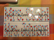 Load image into Gallery viewer, Personalized Glass Tiles with Stand
