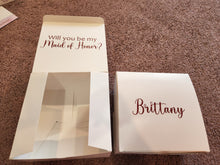 Load image into Gallery viewer, Bridesmaid Proposal Boxes
