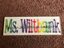 Load image into Gallery viewer, Personalized Glass Tiles with Stand
